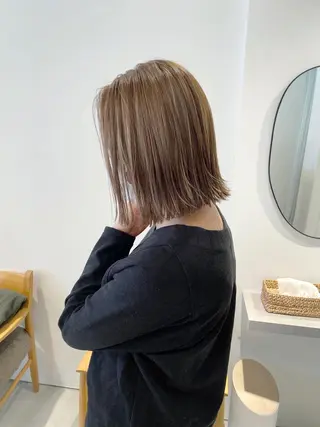 ミディアム カラー ✨メンズ/パーマ/ 三宅 昌太✨のヘアスタイル