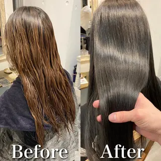 セミロング ボブ& 髪質改善FUMIYAのヘアスタイル