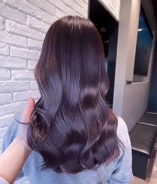 ロング カラー レイヤー/ボブ/透明 感カラー/nayuのヘアスタイル