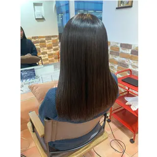 ロング カラー ヘアアレンジ 宮川 莉央のその他イメージ