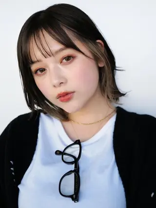 ミディアム CECIL hair なんば店所属・メンズパーマ 艶髪☆店長☆有馬のヘアスタイル