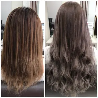 ロング カラー MAKO ❤️🔥NEXTのヘアスタイル