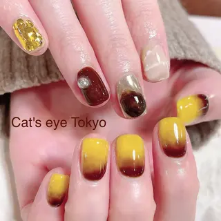 ネイル マツエク・マツパ Cat's eye TOKYO 新宿店のネイルデザイン