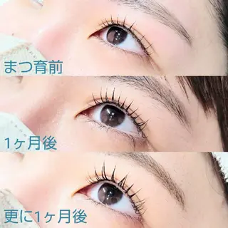 マツエク・マツパ アイブロウ 木下 優佳のマツエク・マツパデザイン