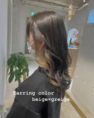 ロング カラー Kanami/韓国風 /艶カラーのヘアスタイル
