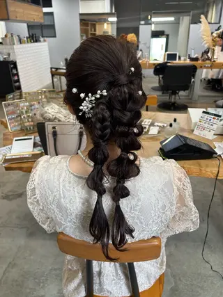 ヘアアレンジ ROCCOeast Rukaのヘアスタイル