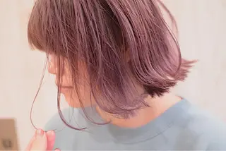 ショート カラー ハイトーンカラー RYUのヘアスタイル
