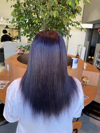 セミロング カラー ayaka |トレンドヘアのヘアスタイル