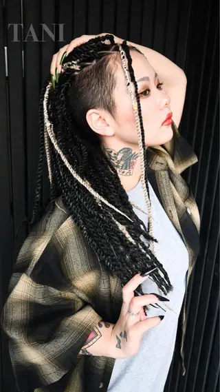 ロング ヘアアレンジ 特殊ヘア師 /TANIのヘアスタイル