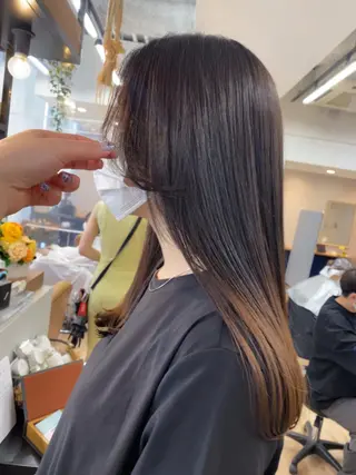 ロング カラー パーマ ヘアアレンジ Riposo.所属・✨艶髪✨ 奈須晴香のヘアスタイル