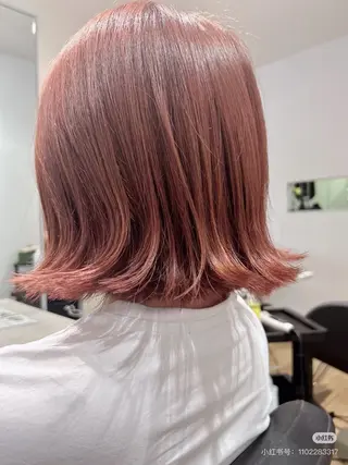 ミディアム カラー GLanz 朱蒙のヘアスタイル