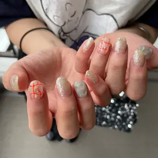 ネイル カメレオン京橋🌻 草葉由佳のネイルデザイン