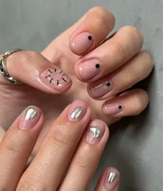 メンズ ネイル M&S Nailsalonのネイルデザイン