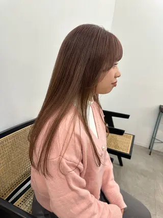 ロング カラー OLSEN D.B.A BALLOON HAIR所属・さとう あやかのヘアスタイル