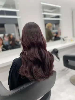 ロング 🤍韓国トレンド ヘア🤍miku🤍のヘアスタイル