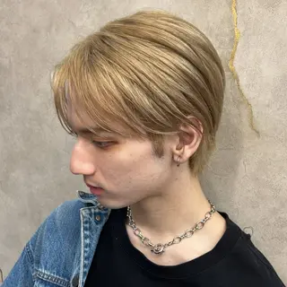 カラー メンズ Lond   ange池袋所属・メンズ特化美容師✂️ 和野瑛怜菜のヘアスタイル