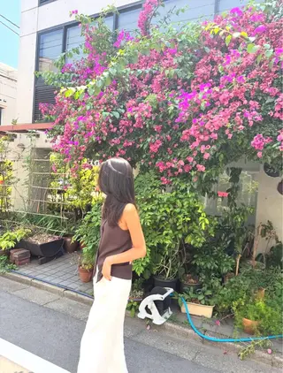 ロング カラー Ao.所属・Ao. HANAKAのヘアスタイル