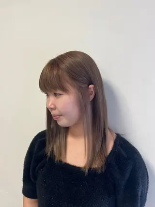 ミディアム 【Natural】 KURUMI🍒のヘアスタイル