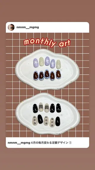 ネイル she saw me / shokoのネイルデザイン