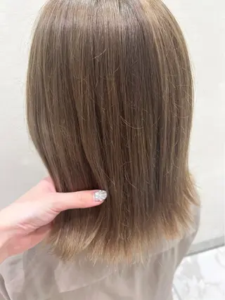 ミディアム カラー 顔周り🇰🇷韓国 レイヤー/いづみ💞のヘアスタイル