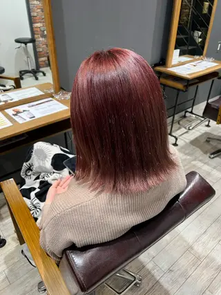 カラー ayumi hondaのヘアスタイル