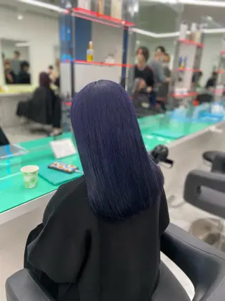 セミロング カラー 💗艶髪透明感カラー 💗DAIKI💗のヘアスタイル