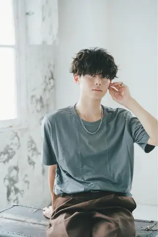 ミディアム メンズ 間中竜生 #メンズ特化のヘアスタイル