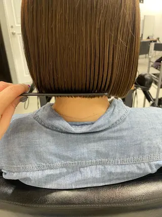 ミディアム Rico / bob/グレージュのヘアスタイル