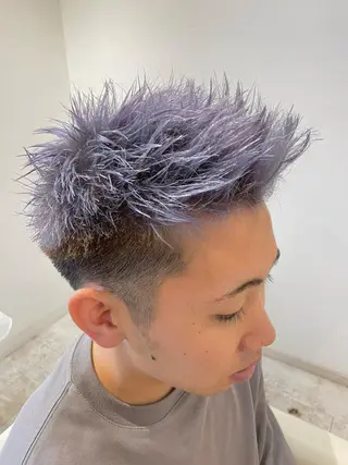 ショート カラー メンズ Design Color🐰アユミのヘアスタイル