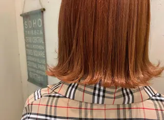 ミディアム カラー たかいわ みきのヘアスタイル