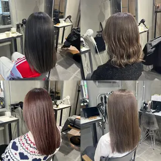 ミディアム カラー 🫧透明感カラー🫧 小亀 日菜のヘアスタイル