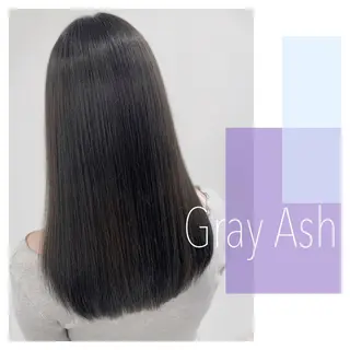 セミロング カラー 💎 透明感カラー ✨Erina 💎のヘアスタイル