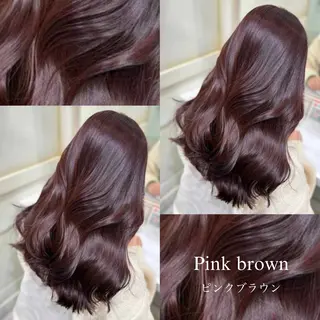 ミディアム カラー 🩷 レナ 🩷のヘアスタイル