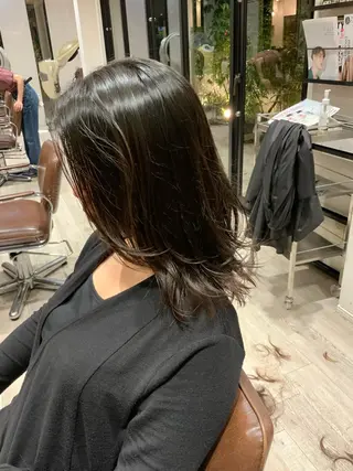 ミディアム 🌿ストレート🌿 髪質改善☘️シュウヤのヘアスタイル