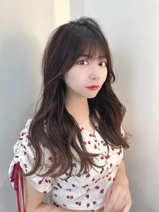 ロング カラー レイヤーカット/ ブリーチカラー/雅人のヘアスタイル