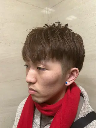 ショート カラー メンズ こうよう 。のヘアスタイル