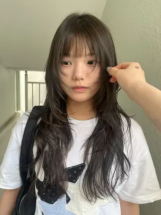 ロング カラー 似合わせイメチェン 🎀nonokaのヘアスタイル