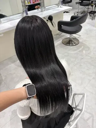 ロング カラー 🤍ྀི透ける寒色 Cocoa🤍ྀིのヘアスタイル