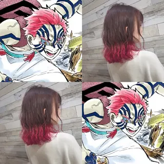 カラー 冨木 雄斗のヘアスタイル