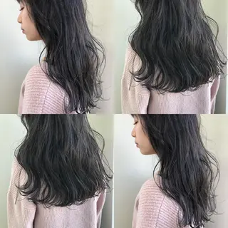 セミロング 小澤大輔 YOLO hairのヘアスタイル