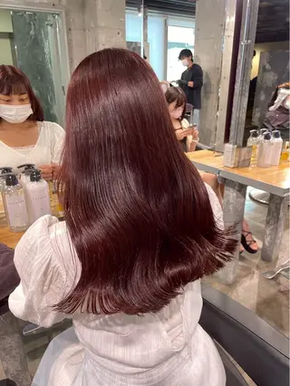 カラー ガーリーヘア💌トレ ンド暖色💌Yuuのヘアスタイル