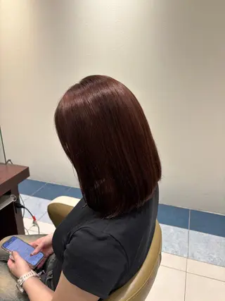 ミディアム カラー HAIR& MAKE EARTH川口店所属・ネギシ ミズキのヘアスタイル