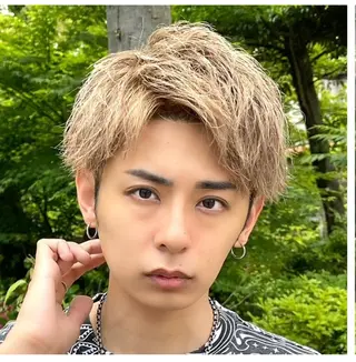 ショート メンズ Ali'i men's salon所属・パーマ、カラー特化 園田翔大のヘアスタイル