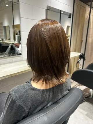 ミディアム 紗帆(saho) ︎︎︎︎のヘアスタイル