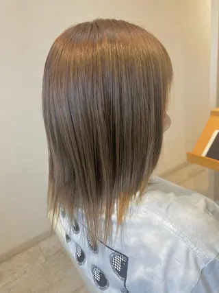 セミロング カラー Design Color🐰アユミのヘアスタイル