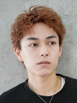 ショート メンズ fifth  SAKAE所属・山本千太 ✨メンズパーマ✨のヘアスタイル