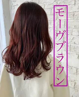 セミロング カラー ブリーチ特化 ハイトーンRYOYAのヘアスタイル
