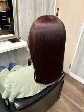 カラー 🫧うる艶カラー🫧 CHIKA🪼のヘアスタイル