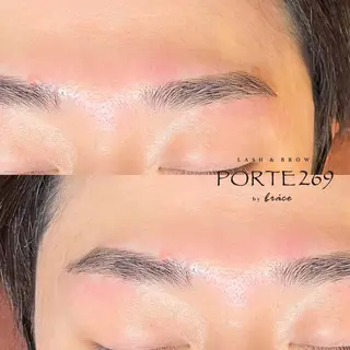 メンズ アイブロウ Lash&brow PORTE269布施店所属・brace 竹田愛海のエステ・リラクイメージ