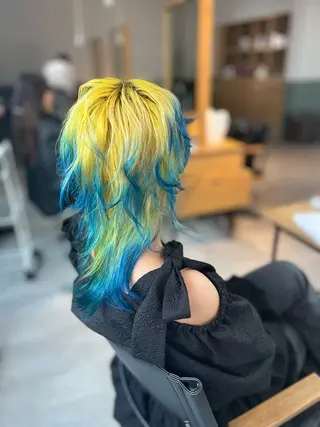 カラー MignonS こはるのヘアスタイル